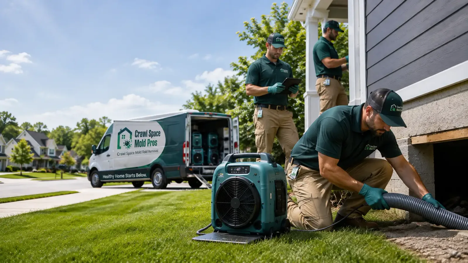 Crawl Space Mold Removal in Maple City, MI